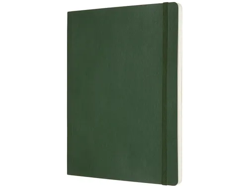 Notitieboek Moleskine XL 190x250mm lijn soft cover myrtle green