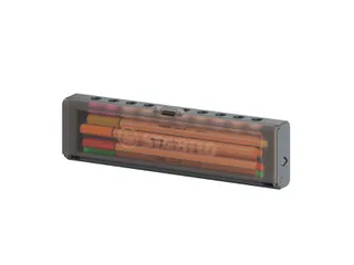 Fineliner STABILO point 88 Fijn clickset à 10 kleuren - 10