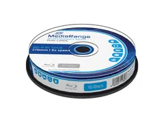 Mediarange Blue Ray Disc Dl 50Gb 6X (10) Cb Worm Mr507 Blu-Ray