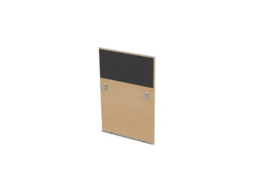 baliepaneel bureau aanbouw rechts NE-esdoorn BN8010-antraciet 800mm
