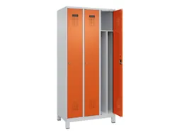 locker voor scheiding van kleding,HxBxD 1950x900x500mm,3vak