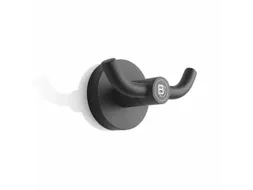 Kledinghaak Blacksatino 2 haaks zwart 332120