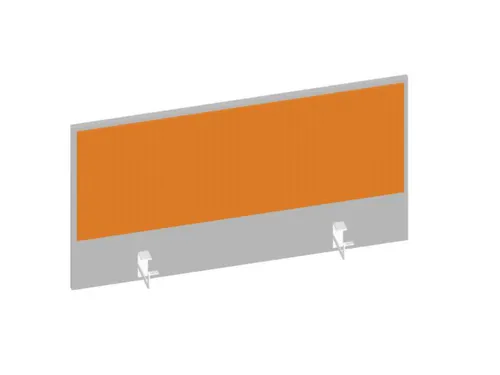 baliepaneel v. bureau aanbouw achter MP-lichtgrijs BN3005-geel 1000mm