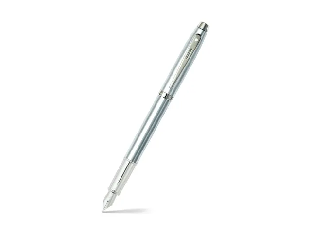Vulpen SHEAFFER 100 E9306 M Brushed chrome nickel plated