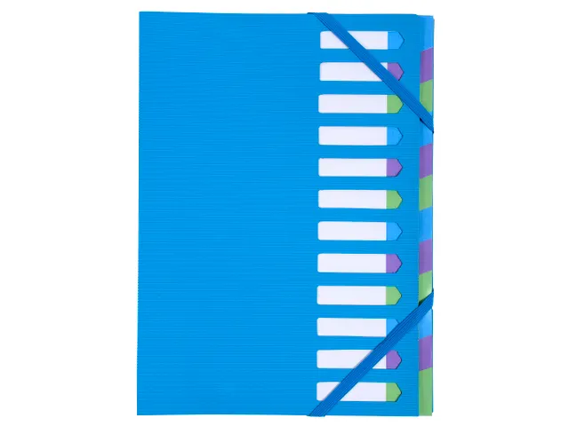 Exacompta - Ref. 55075E - 1 Clasificador HARMONIKA - Con Elásticos Y