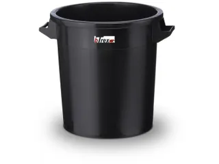 ton,HxØ 470x460mm,50l,HDPE,zwart - 2