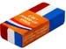Oranje schminkstick rood-wit-blauw
