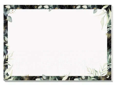 Designonderlegger Jolie Glamorous Leaves A3 30vel