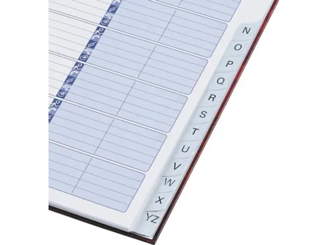 INTERNATIONAL Addressbook, ft A5, 144 bladzijden