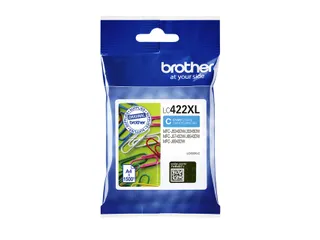 Inktcartridge Brother LC-422XLC blauw - 2