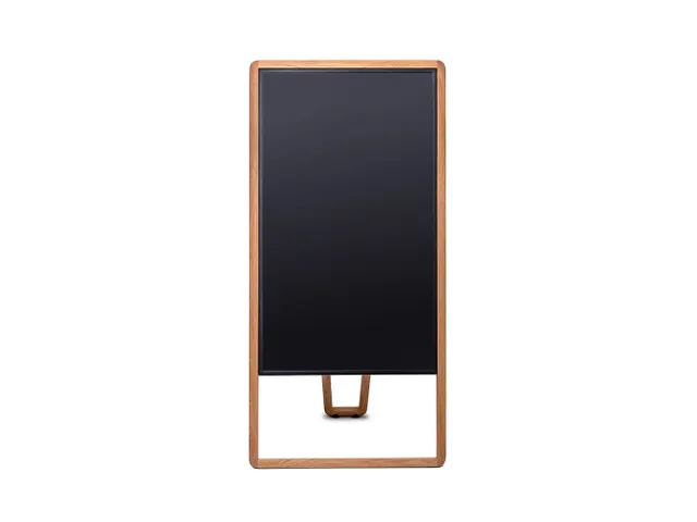 Chevalet numérique double face avec écran Samsung 43 bois