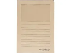 L-Map Met Venster A4 120 Grams 100 stuks Kraft