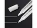 Glasbordmarker Sigel set 2 stuks wit ronde punt 2-3 mm