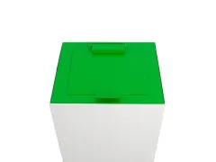 V-Part Top met klepdeksel voor Modulaire Afvalbak 85 en 90 L Groen