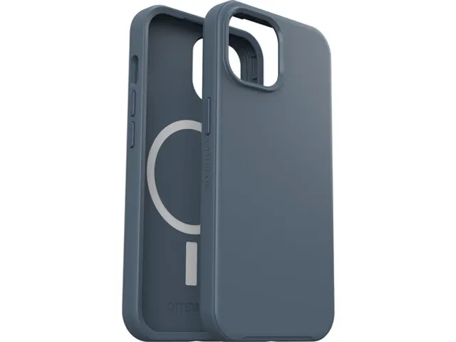 Otterbox Symmetry MagSafe iPhone 15 hoesje blauw
