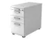 caisson de bureau HxlxP 720-760x428x800mm 1 TP 2tiroir(s) corps blanc