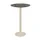 statafel,HxØ 1090x700mm,rond,schotelvoet zandkleuren