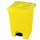 Afvalbak 70 liter HxBxD 673x412x495mm PP geel