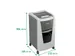 Papiervernietiger Leitz IQ Auto+ Office 300 P5 snippers 2x15mm