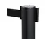 Poteau de balisage Noir avec sangle Noire 2,7m