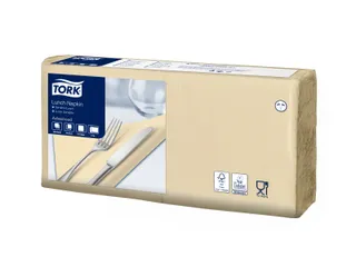 Tork 477206 Lunchservet Advanced Zand 33x33cm - 1