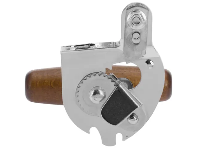 Westmark Heavy duty Blikopener TITAN Staal met houten handvat