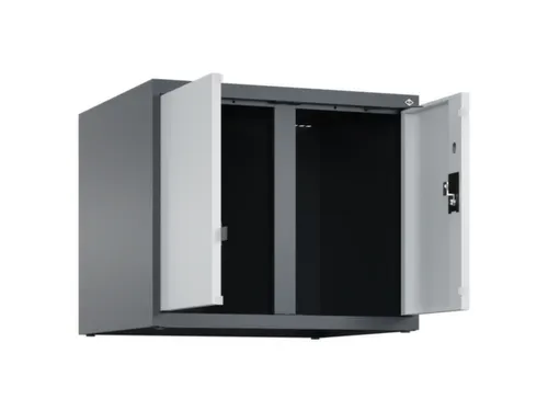opzetkast,v. locker voor scheiding van kleding,2vak.,vak B 300mm