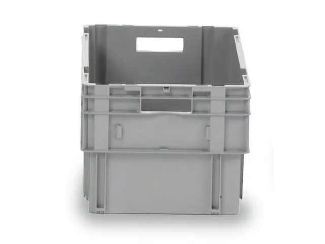 Euronorm Draaistapelbak Pp Hxlxb 320X600X400Mm 60L Grijs