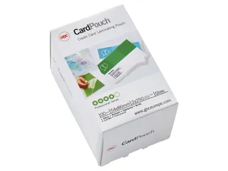 Lamineerhoes Gbc Creditcard 54x86mm 250 micron glanzend - 1