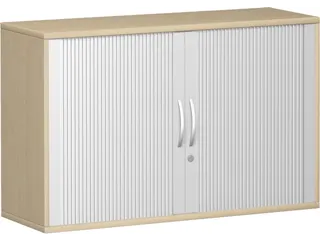 jaloeziedeurkast,HxBxD 770x1200x430mm,decor romp lichtgrijs - 1