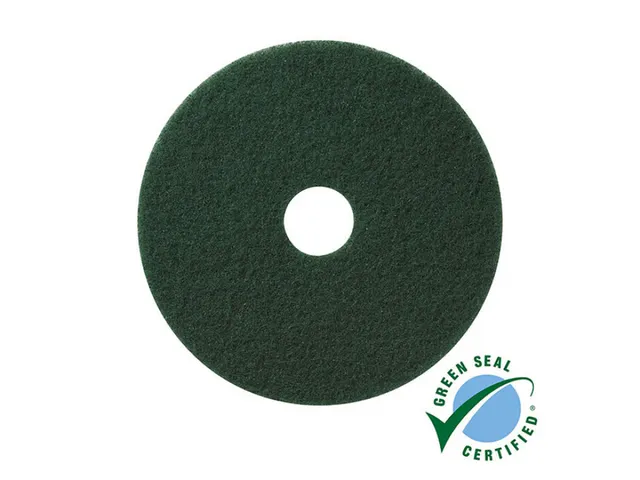 Tampon à récurer sol Wecoline 21 inch Vert 5 pièces