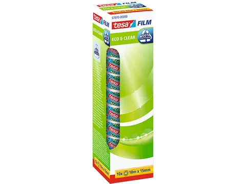 Tesa Plakband Film Eco Office 15mmx10m Doos 10rol