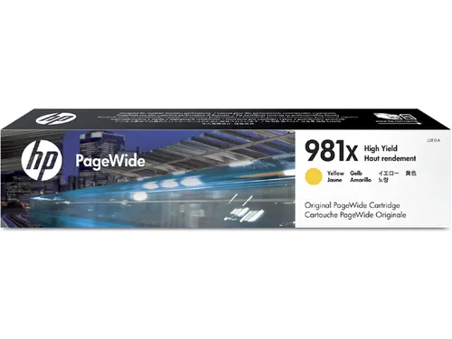 HP 981X Inktcartridge L0R11A Geel High Capacity Origineel