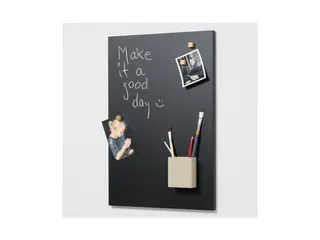 Krijtbord Naga 40x60cm zwart magnetisch staal zonder frame - 1