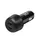 USB-Autolader, 2 x USB-C, Power Delivery-Functie, 45 W, 3 A, Zwart