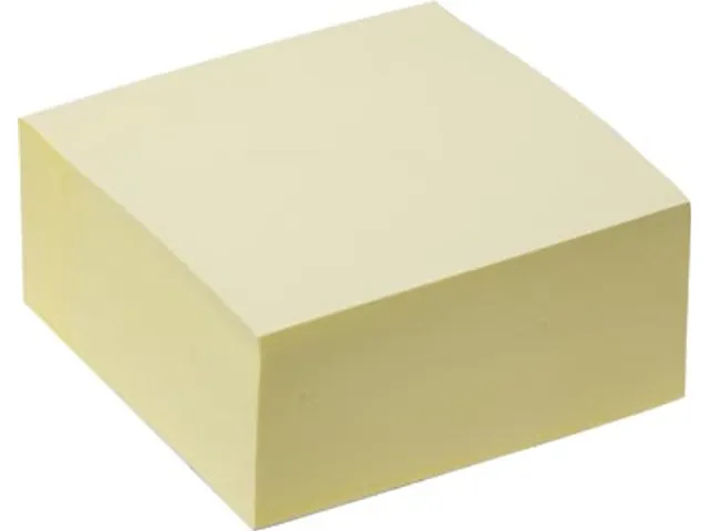 Quick Notes Memoblaadjes 76x76mm Blok 400 Vel Geel