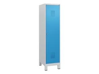 schoollocker,HxBxD 1630x400x500mm,1vak,vak B 400mm,cil.-slot,voeten - 2