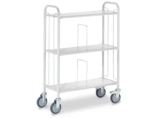 Dossierwagen 150kg 3 Etages 1100x710x290mm Ral7035 - 2