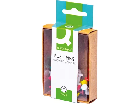Prikbordspelden Push Pins 25 Stuks Assorti