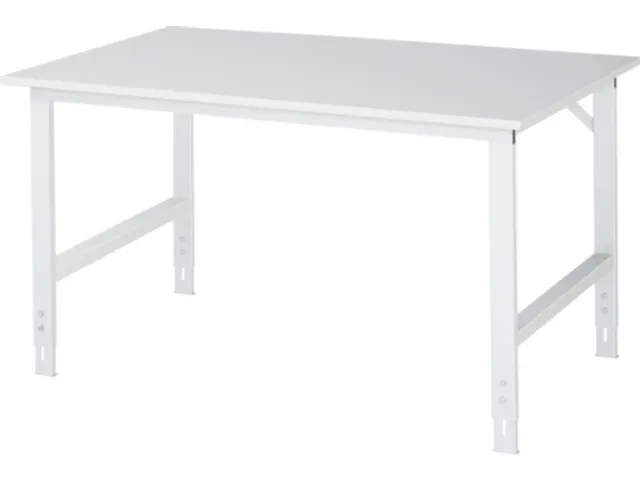 werkbank,HxBxD 760-1080x1500x1000mm,houtblad,melaminehars