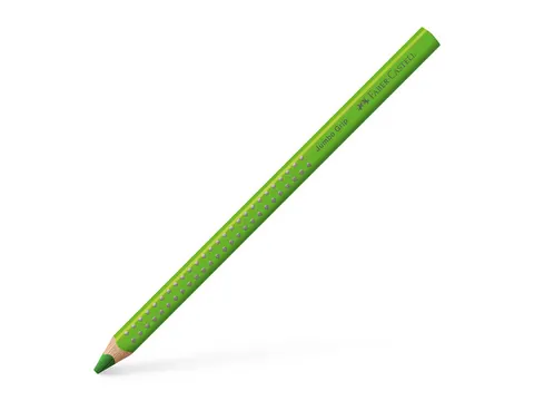 Kleurpotlood Faber-Castell Jumbo GRIP 66 grasgroen
