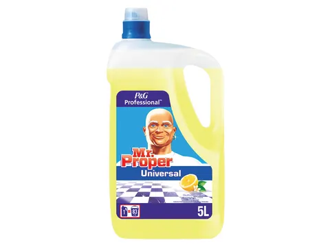 Allesreiniger Mr Proper lemon 5 liter Voordeelbundel