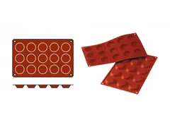 Silikomart Siliconen 1/3 GN Bakmat SILICON FLEX Tartelletta mini SF013