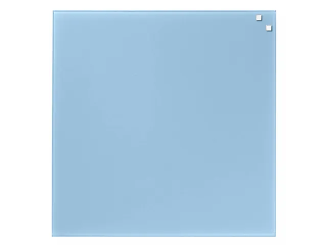 Glasmagneetbord Naga 45x45cm lichtblauw