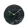 Tafelklok Nextime Marble Table dia 20cm glas zwart