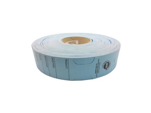 BST Detecteerbare Loop Tags hittebestendig 48x279mm blauw 500 stuks