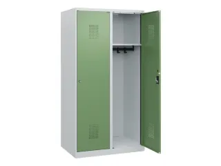 schoollocker,HxBxD 1530x800x500mm,2vak,vak B 400mm,cil.-slot - 1