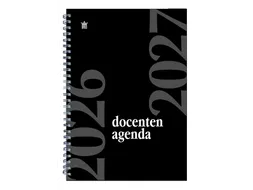 Schoolagenda 2026-2027 Ryam docenten 7dagen/2pagina's spiraal zwart
