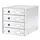 Ladenbox 4 Laden Leitz Click & Store 4 Laden Wit 81% gerecycled karton
