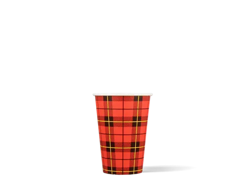 Scotty Drinkbeker Koffiebeker uit karton 180ml Rood 100 Stuks